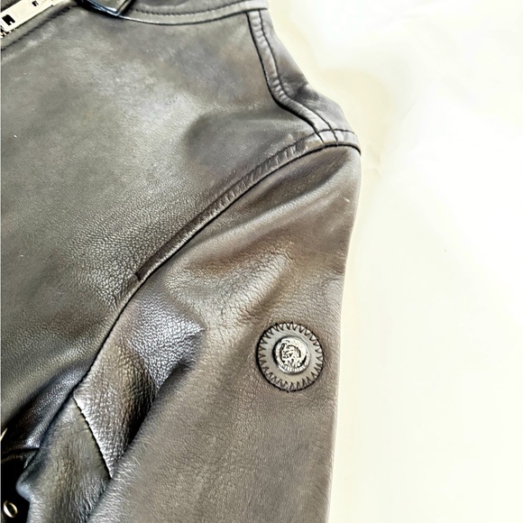 DIESEL L-ROSHI Leather jacket - Picture 6 of 15